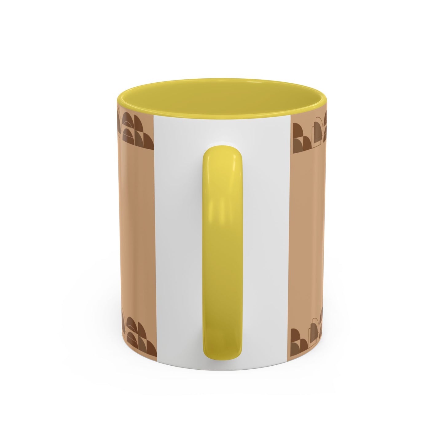Retro Neutral Pattern Coffee Mug (11oz, 15oz)