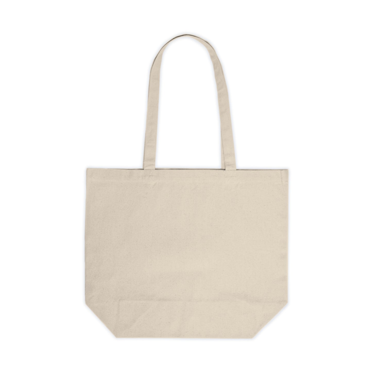 Canvas Tote Bag with Green Leaf Design – Eco-Friendly Grocery & Market Bag