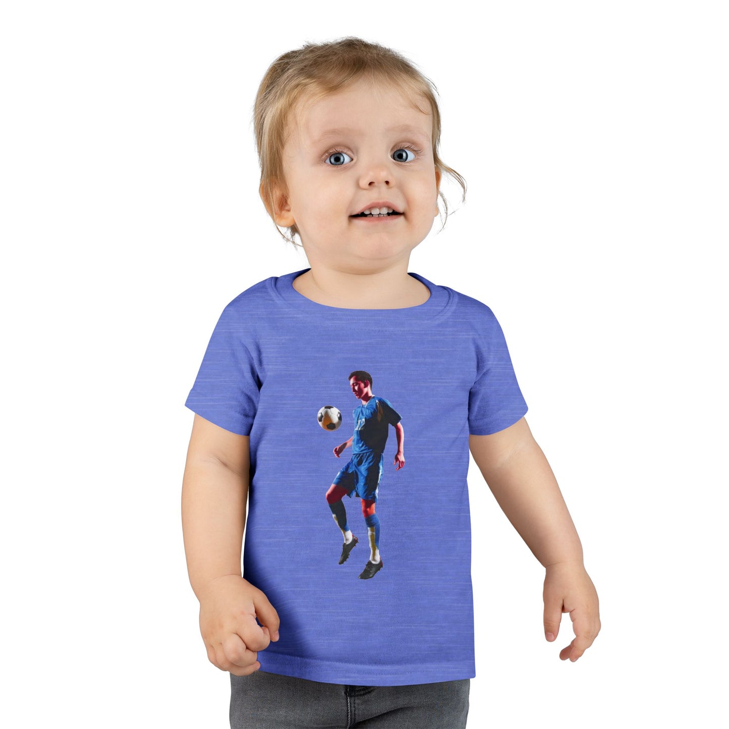 Toddler Soccer Player T-Shirt — Kids Football Juggle Tee