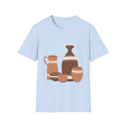 Kitchen Utensils Hanging Back Print T‑Shirt — Chef Cooking Tools Shirt