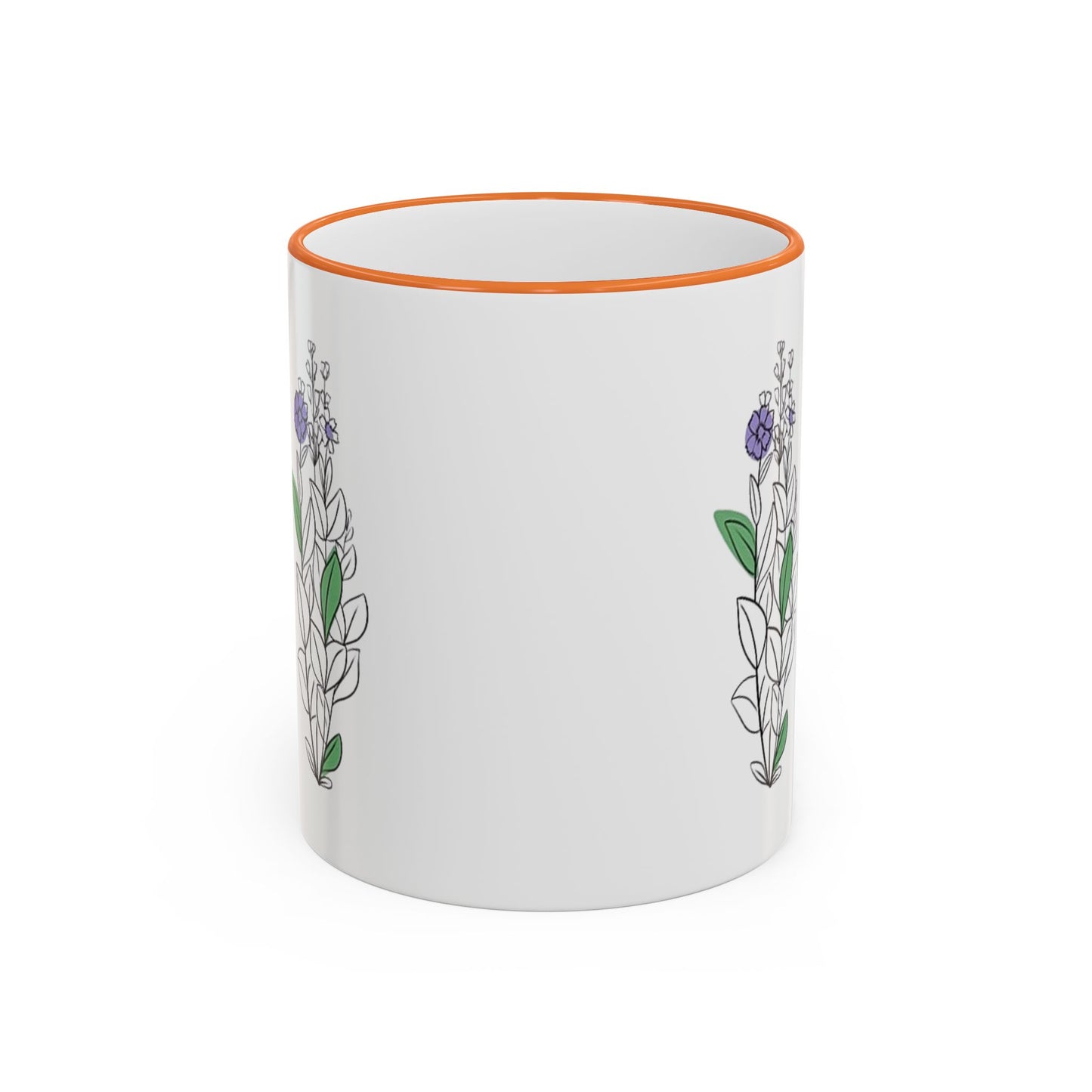 Accent Rim & Handle Mug (11oz, 15oz)