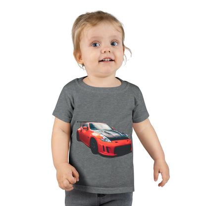 Red Sports Car Toddler T-Shirt — Kids Racing Tee