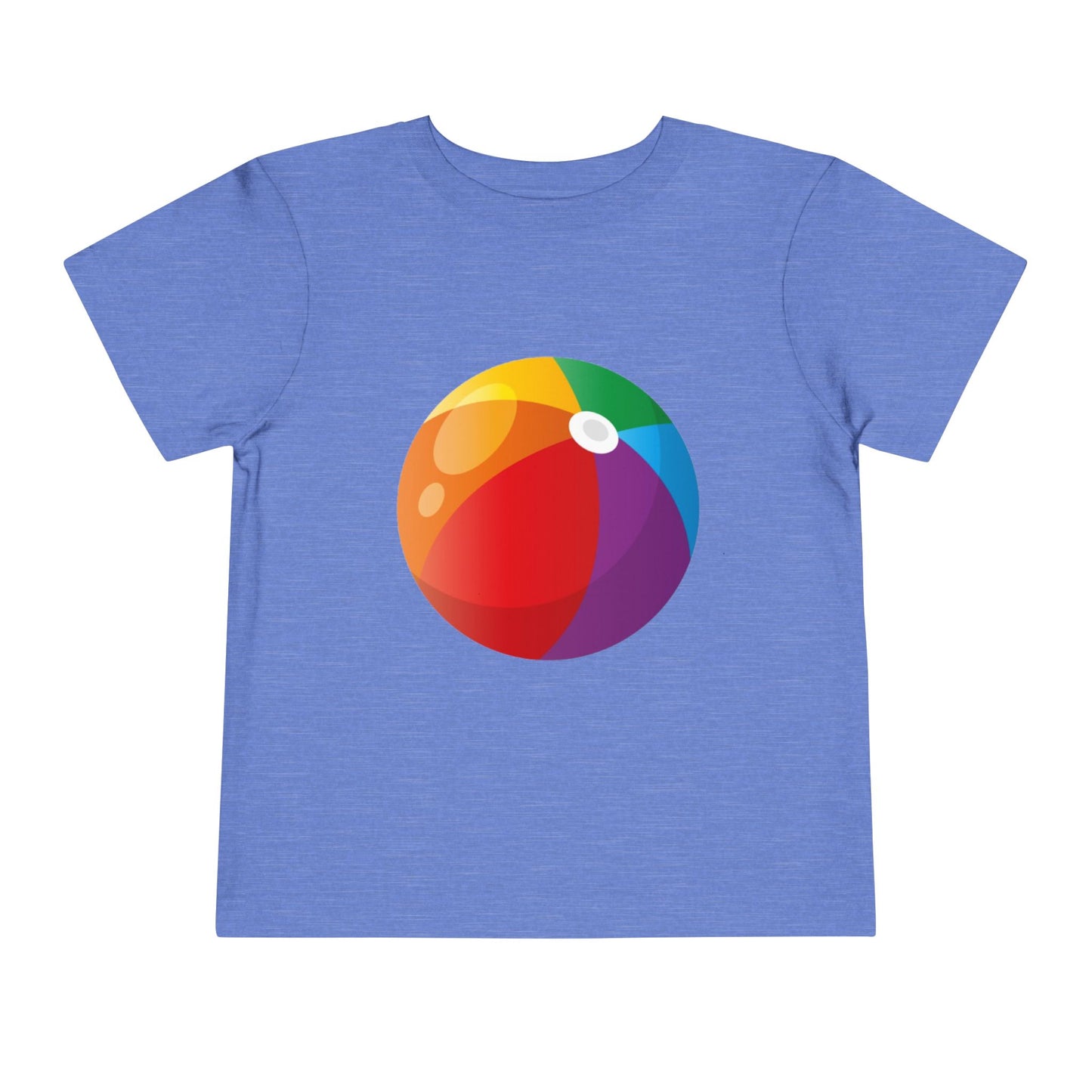 Beach Ball Toddler Tee — Colorful Summer Play Shirt