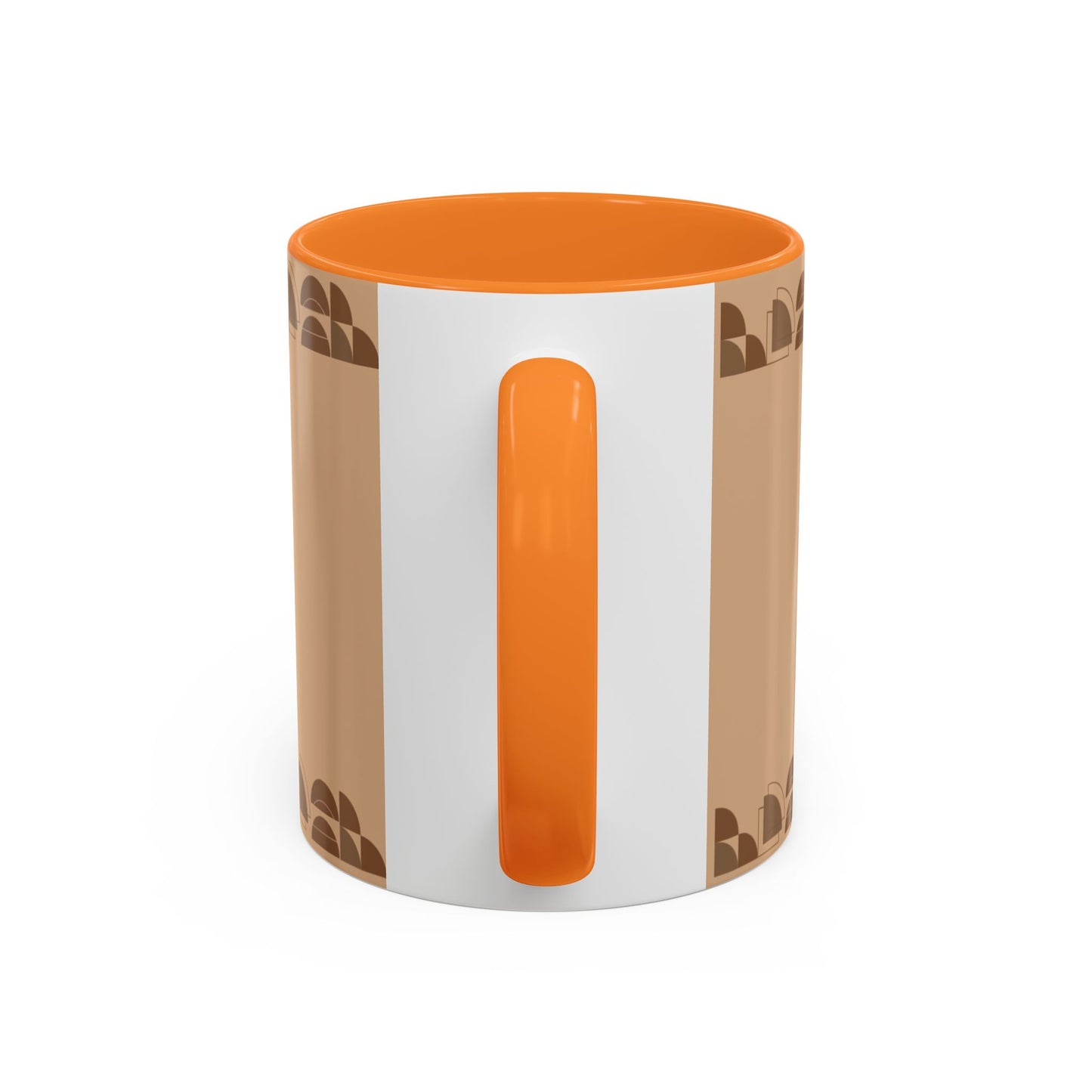 Retro Neutral Pattern Coffee Mug (11oz, 15oz)