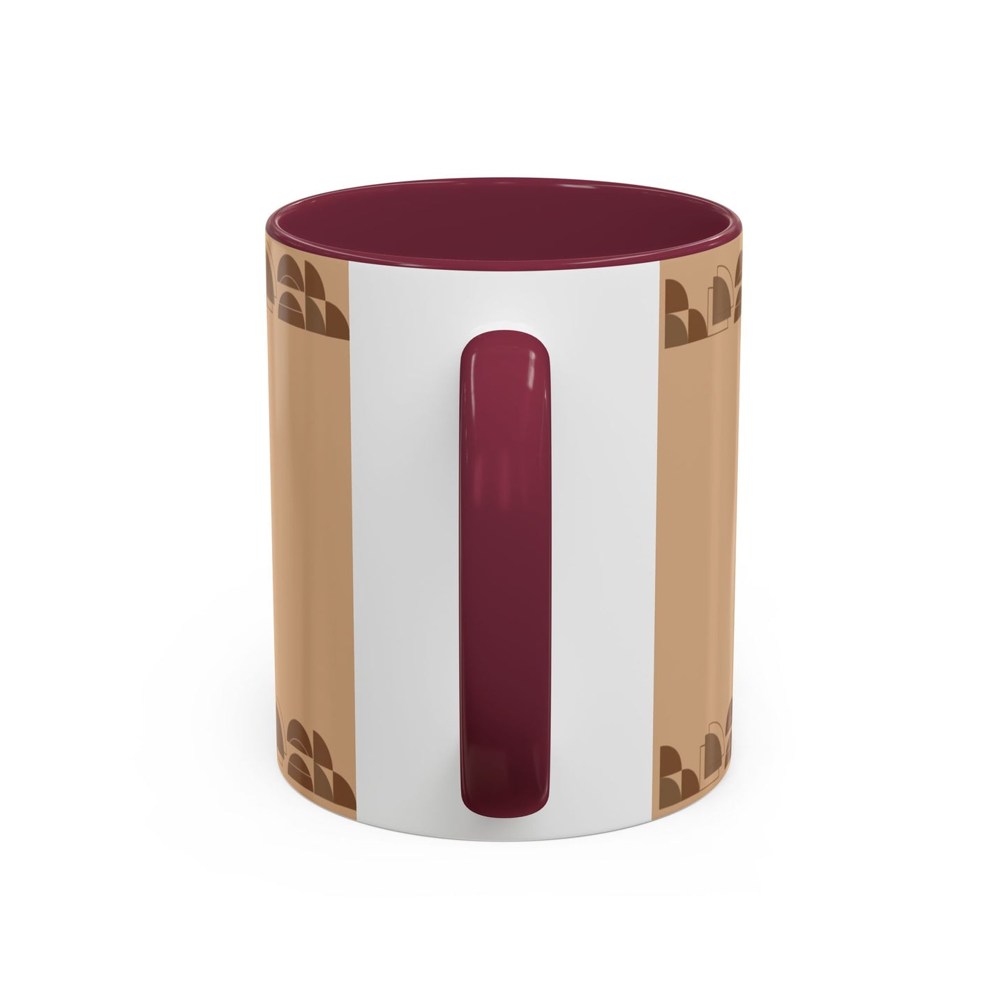 Retro Neutral Pattern Coffee Mug (11oz, 15oz)