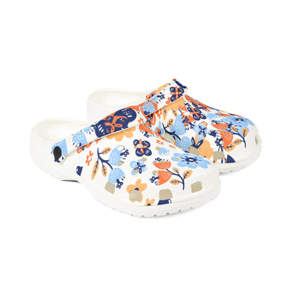 Floral EVA Foam Clogs — Lightweight Garden Slip-On Shoes
