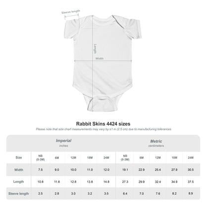 Cute Baby Elephant Bodysuit — Infant Onesie with Playful Elephant Design