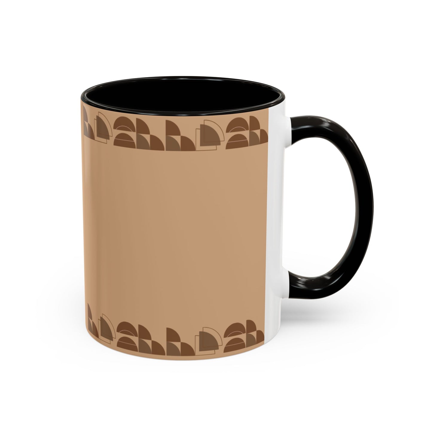 Retro Neutral Pattern Coffee Mug (11oz, 15oz)