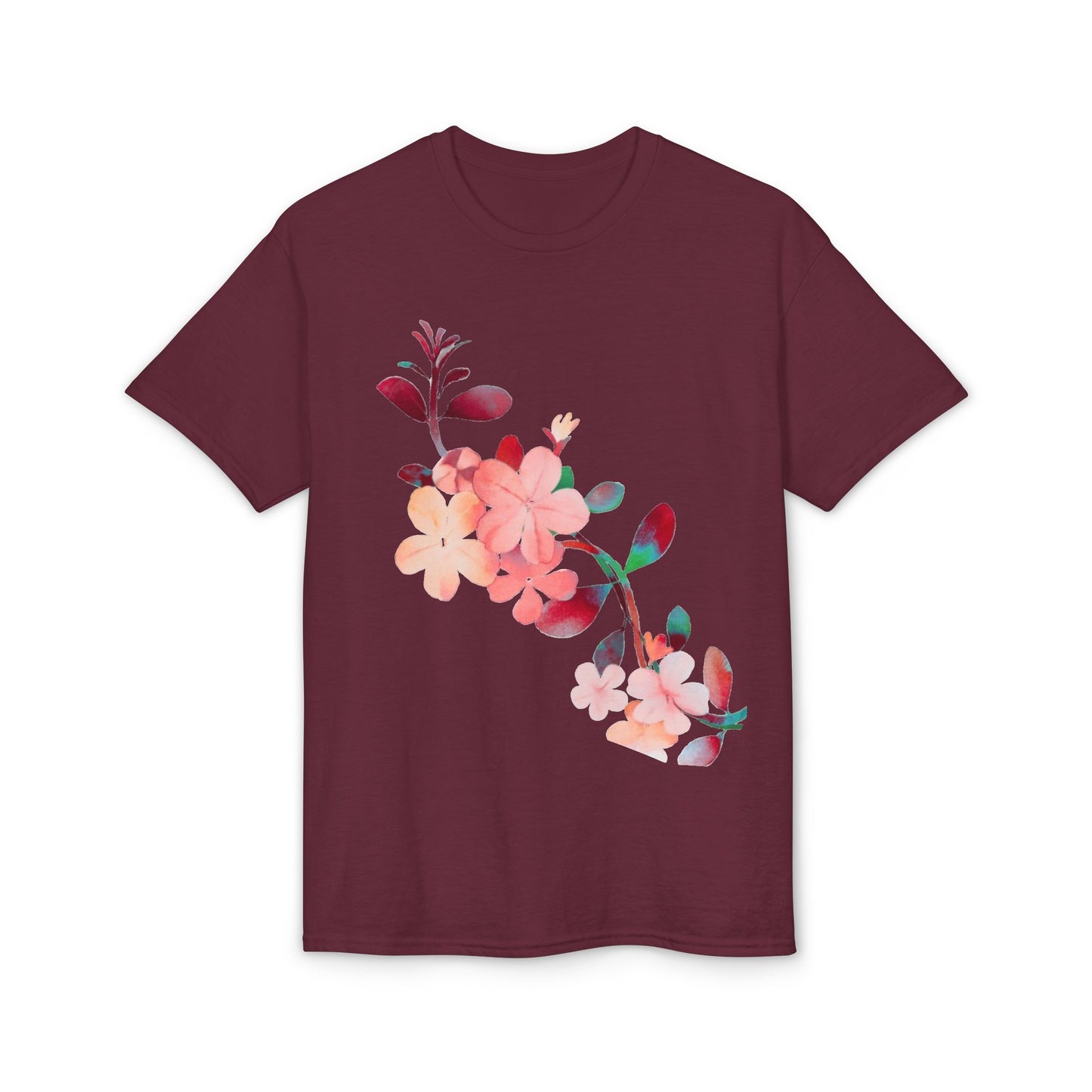 Floral Watercolor Branch T-Shirt