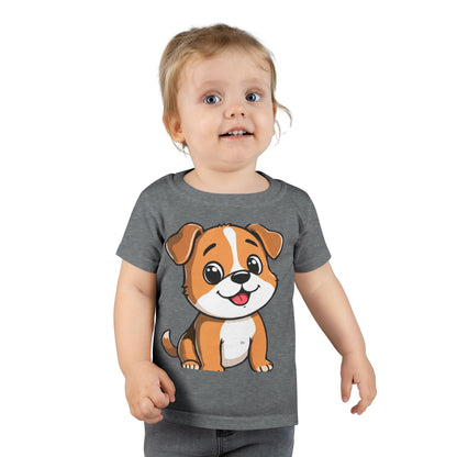 Cute Puppy Toddler T-Shirt — Adorable Cartoon Dog Tee for Babies & Toddlers