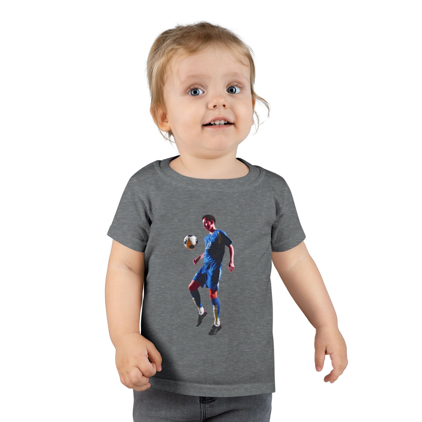 Toddler Soccer Player T-Shirt — Kids Football Juggle Tee