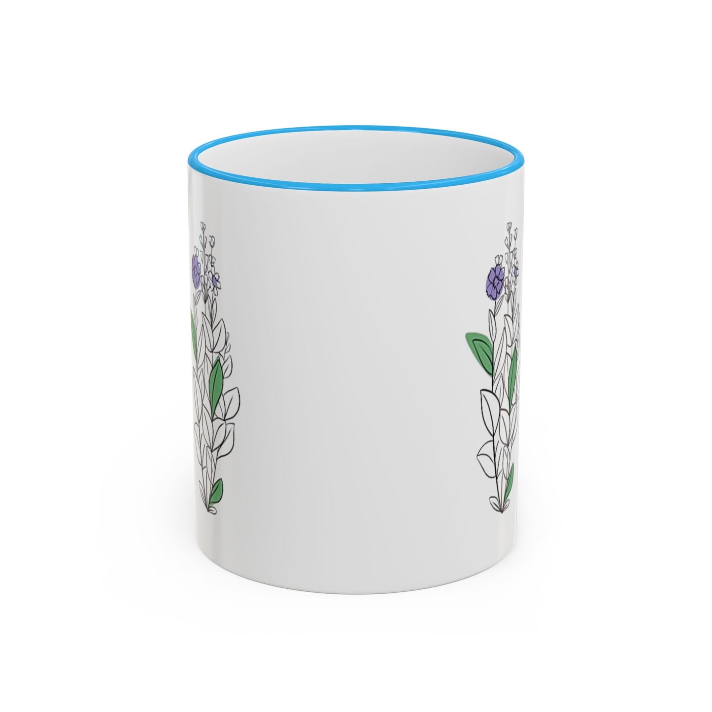 Accent Rim & Handle Mug (11oz, 15oz)