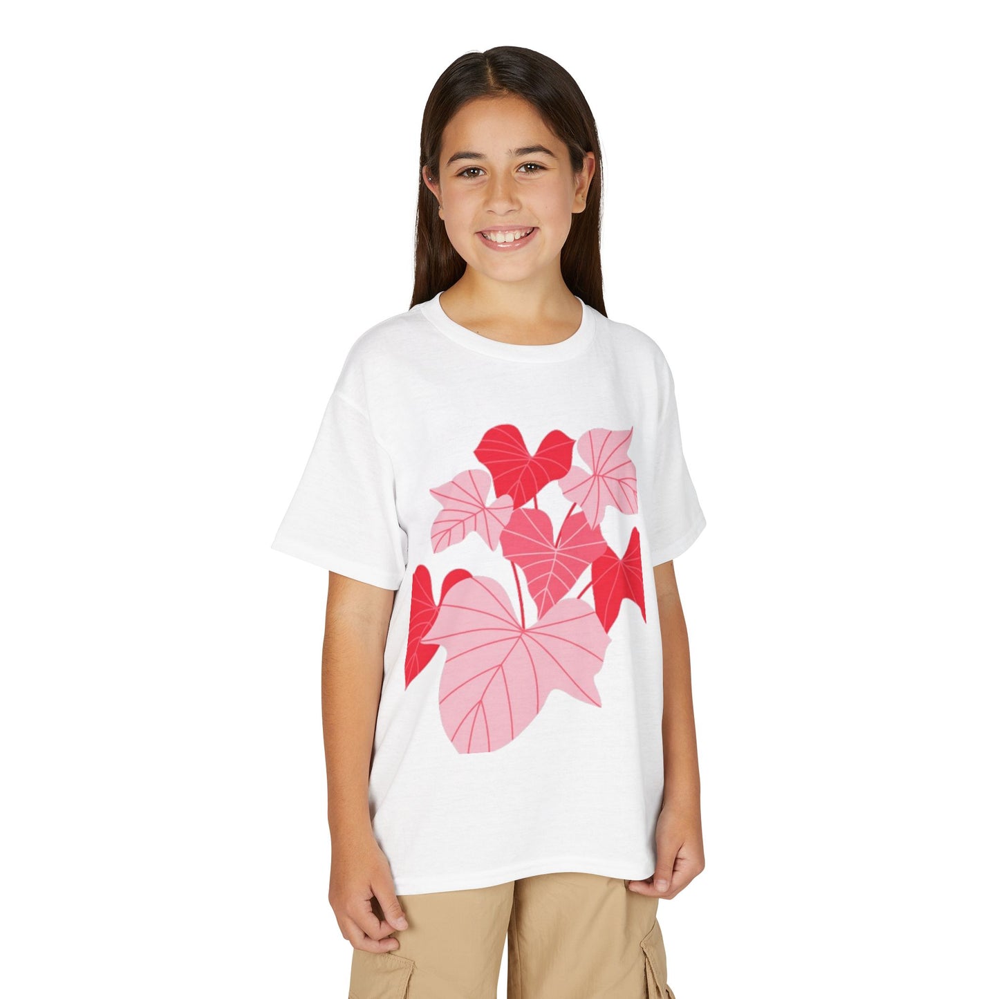 Youth Pink Caladiums T-Shirt