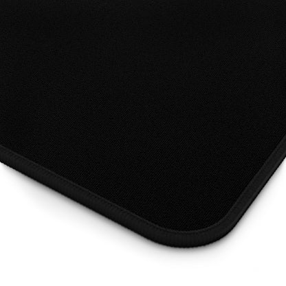Desk Mat — Sleek Navy & Gold Wave Gaming/Office Mouse Pad