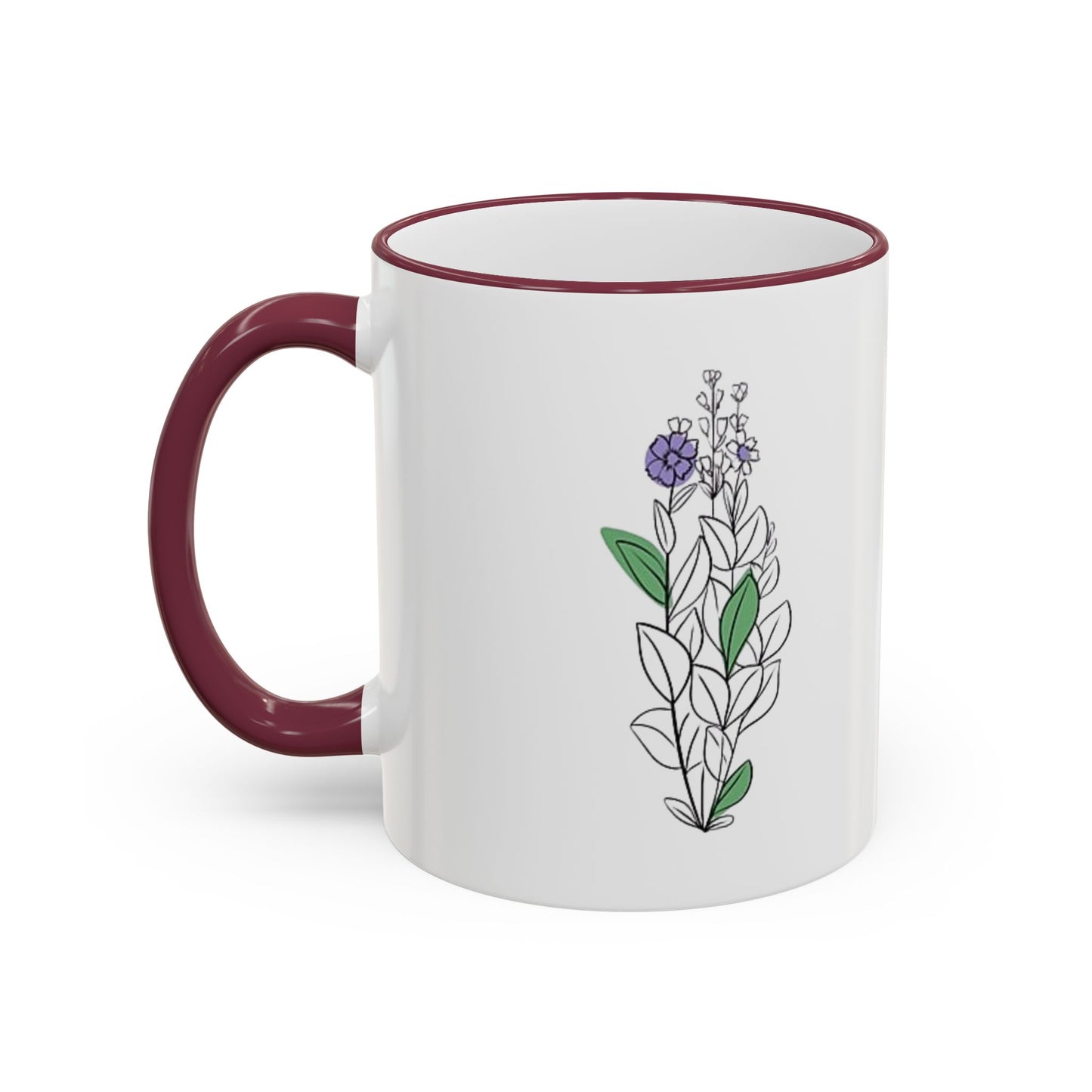 Accent Rim & Handle Mug (11oz, 15oz)