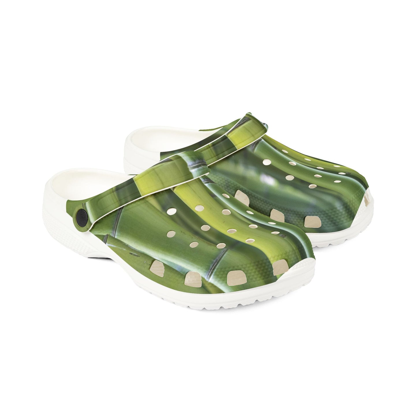 Cactus Green EVA Foam Clogs — Lightweight Garden & Beach Shoes