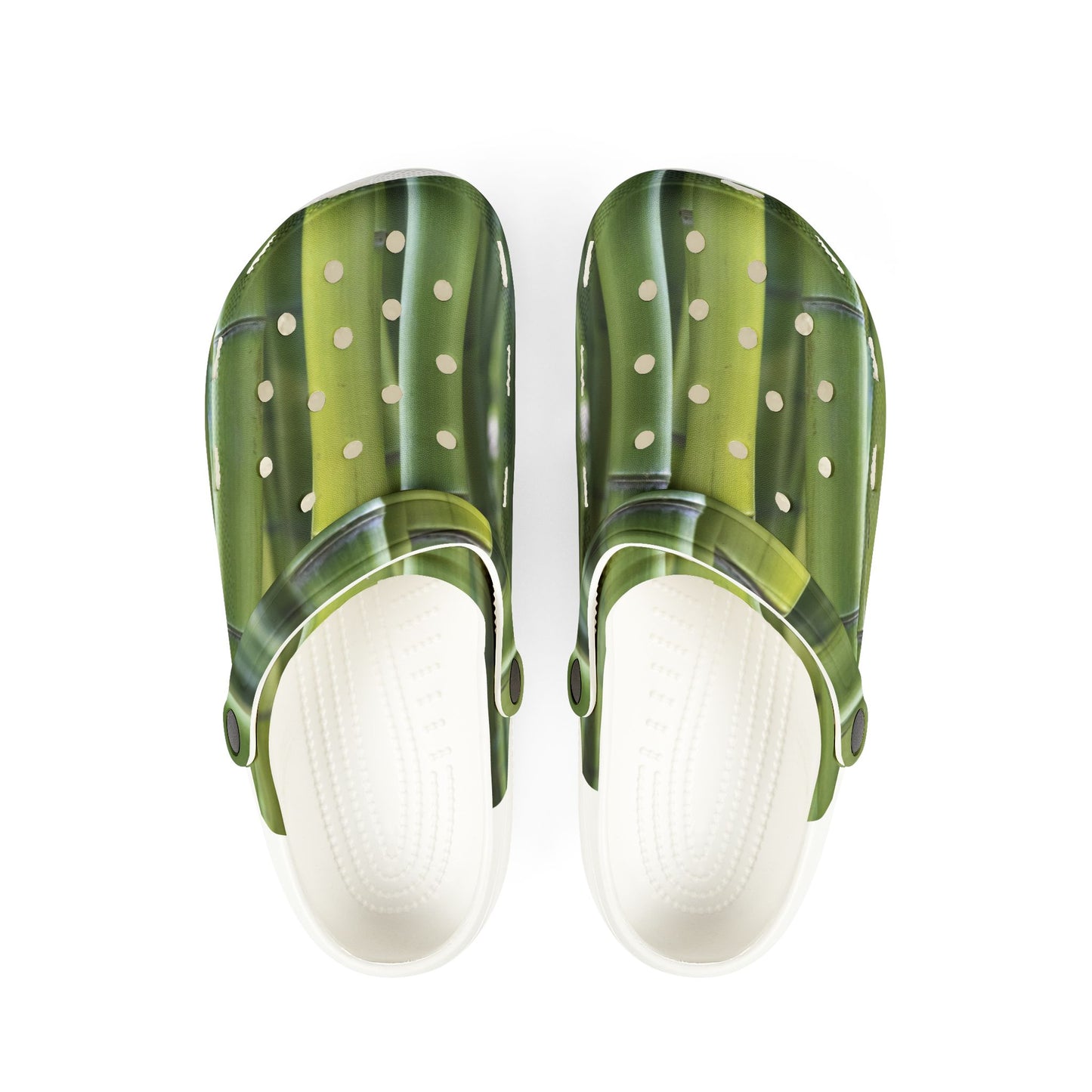 Cactus Green EVA Foam Clogs — Lightweight Garden & Beach Shoes