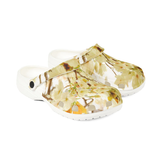 Floral Garden EVA Foam Clogs — Women's Spring Blossom Slip‑Ons