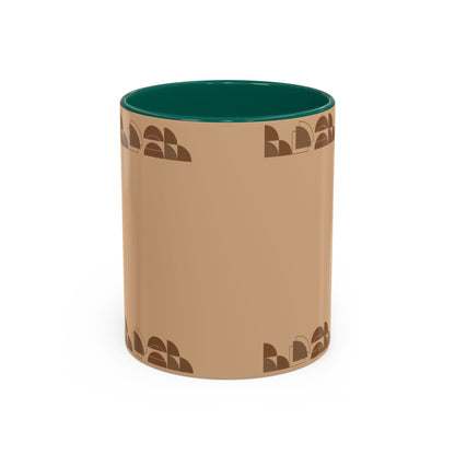 Retro Neutral Pattern Coffee Mug (11oz, 15oz)