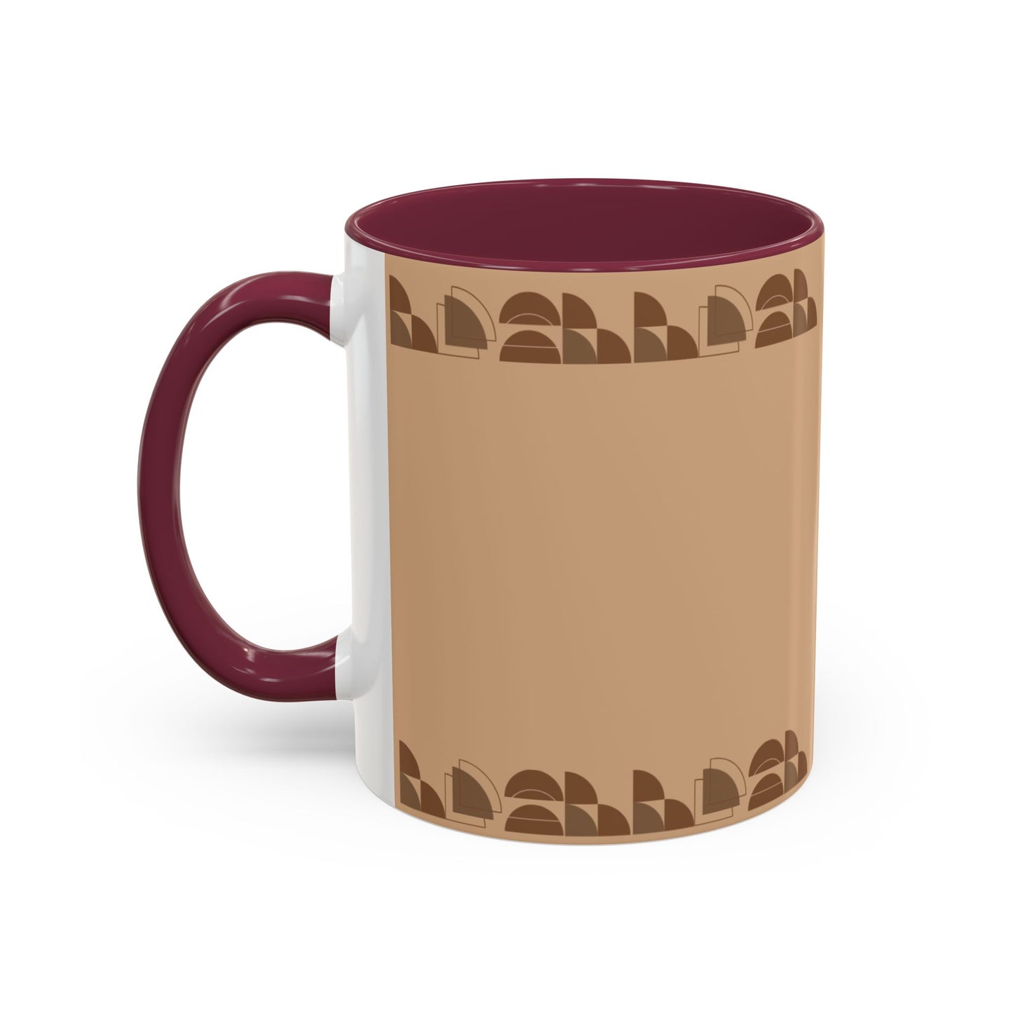 Retro Neutral Pattern Coffee Mug (11oz, 15oz)