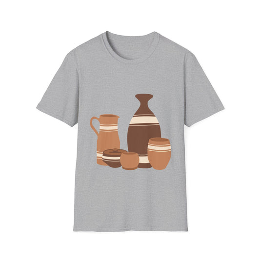 Kitchen Utensils Hanging Back Print T‑Shirt — Chef Cooking Tools Shirt