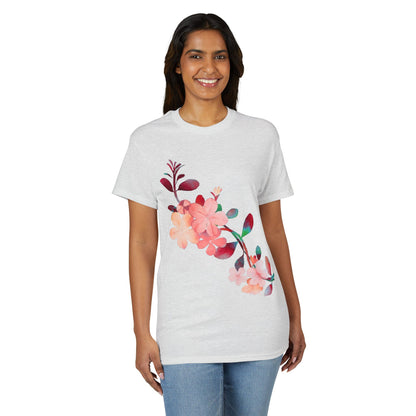 Floral Watercolor Branch T-Shirt