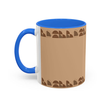 Retro Neutral Pattern Coffee Mug (11oz, 15oz)