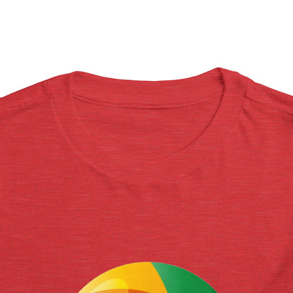 Beach Ball Toddler Tee — Colorful Summer Play Shirt