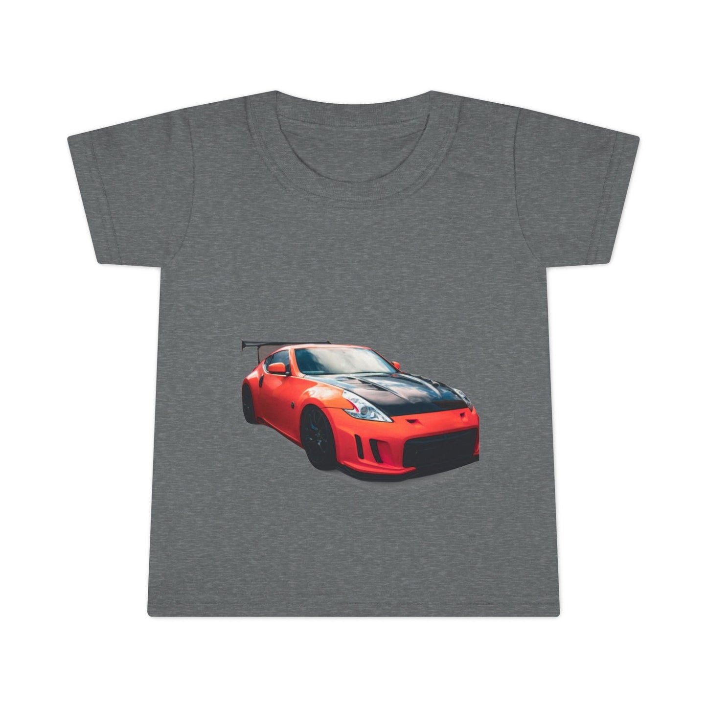 Red Sports Car Toddler T-Shirt — Kids Racing Tee