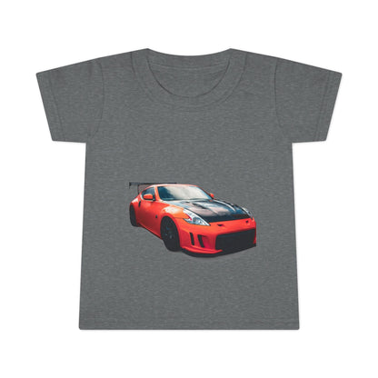 Red Sports Car Toddler T-Shirt — Kids Racing Tee