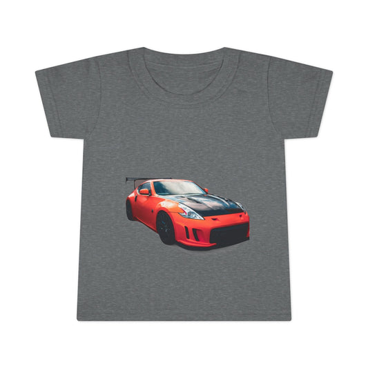 Red Sports Car Toddler T-Shirt — Kids Racing Tee