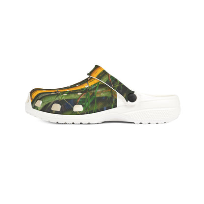 Bamboo Forest EVA Foam Clogs — Lightweight Garden & Casual Slip-Ons