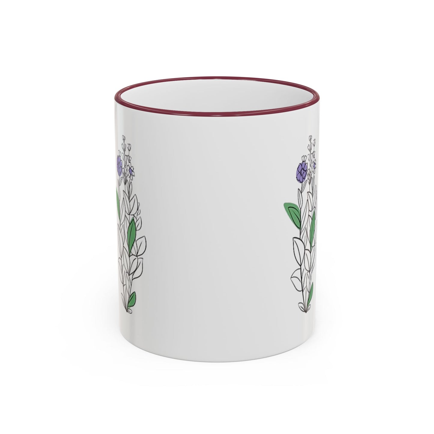 Accent Rim & Handle Mug (11oz, 15oz)