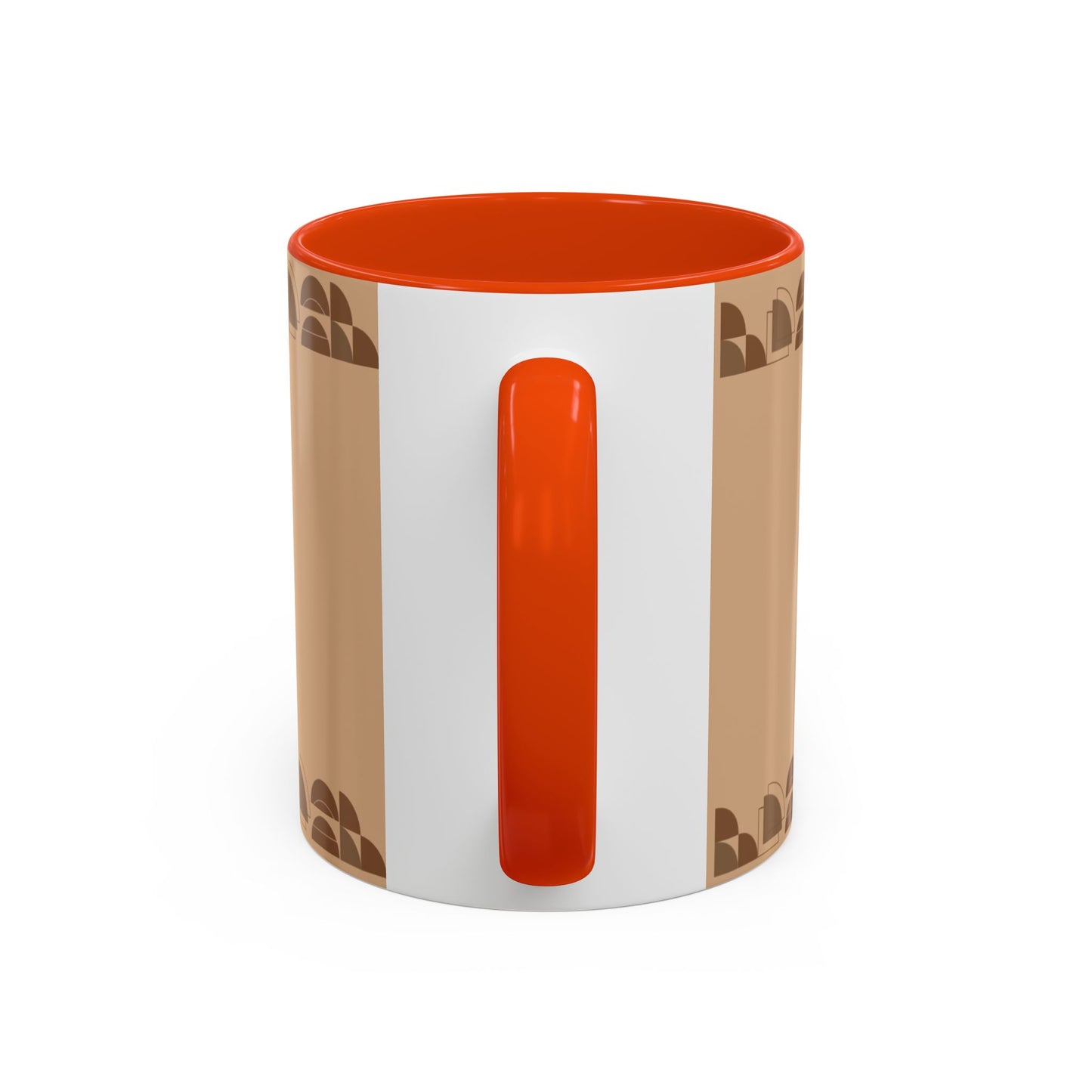 Retro Neutral Pattern Coffee Mug (11oz, 15oz)