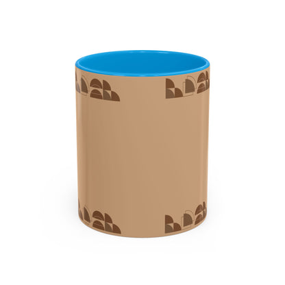 Retro Neutral Pattern Coffee Mug (11oz, 15oz)