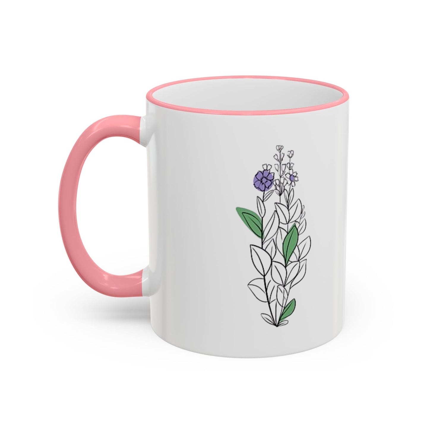 Accent Rim & Handle Mug (11oz, 15oz)