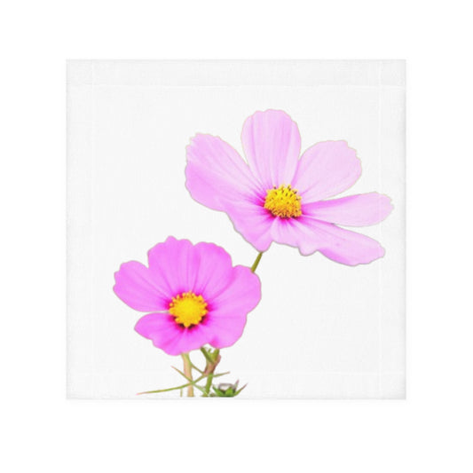 Face Towel — Pink Cosmos Floral Face Towel