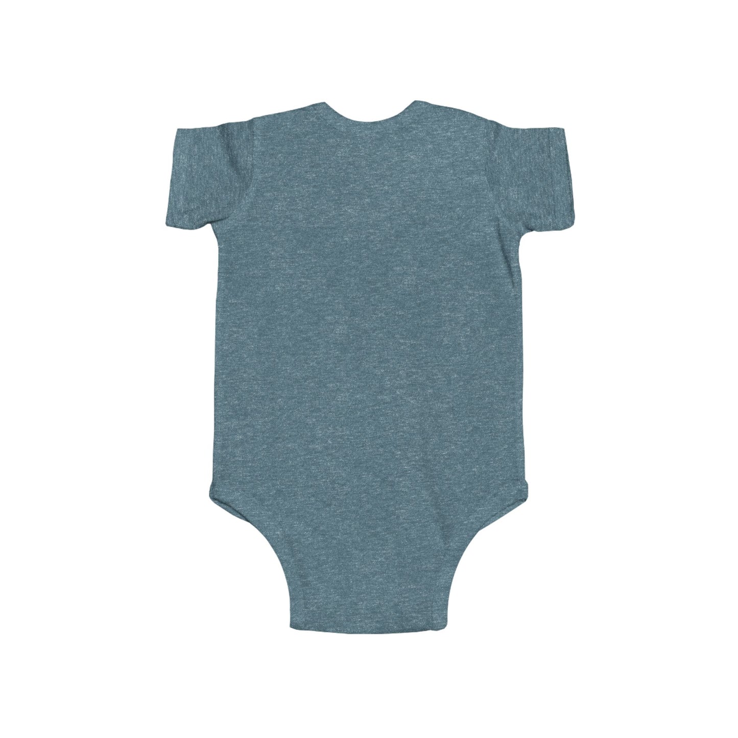 Blue Watercolor Flower Infant Bodysuit