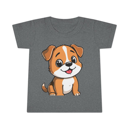 Cute Puppy Toddler T-Shirt — Adorable Cartoon Dog Tee for Babies & Toddlers