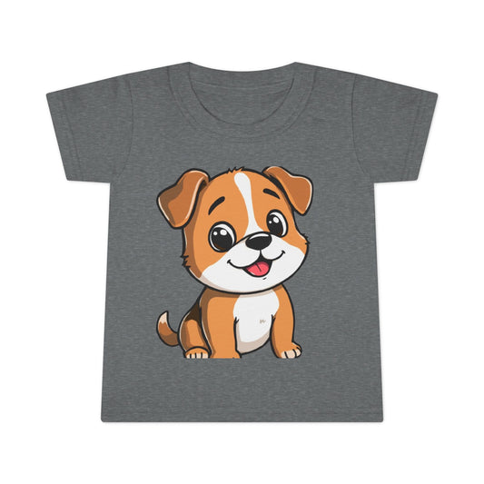 Cute Puppy Toddler T-Shirt — Adorable Cartoon Dog Tee for Babies & Toddlers
