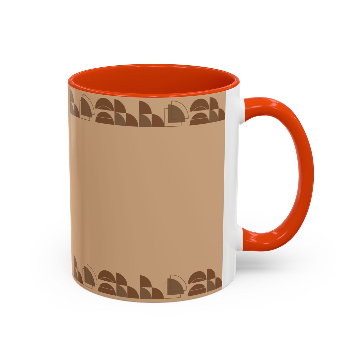 Retro Neutral Pattern Coffee Mug (11oz, 15oz)