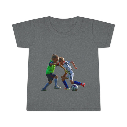 Toddler Soccer T-Shirt — Youth Kids Football Playtime Tee