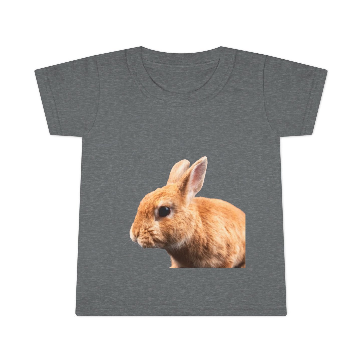 Toddler Bunny T-Shirt — Cute Realistic Rabbit Graphic Tee for Kids