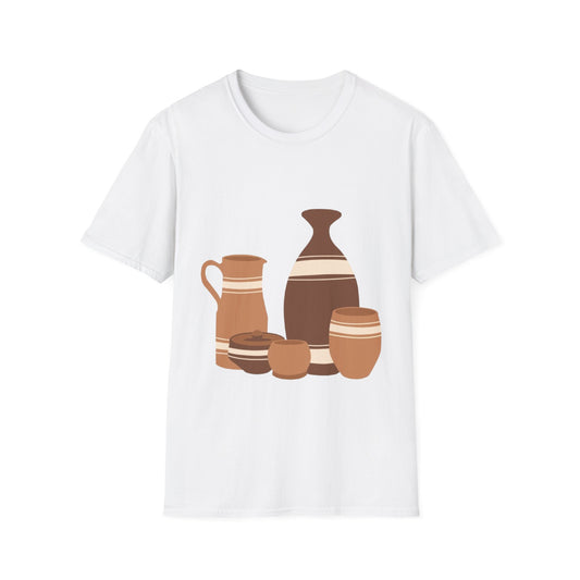 Kitchen Utensils Hanging Back Print T‑Shirt — Chef Cooking Tools Shirt