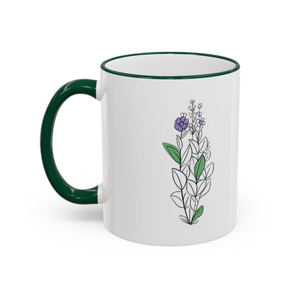 Accent Rim & Handle Mug (11oz, 15oz)