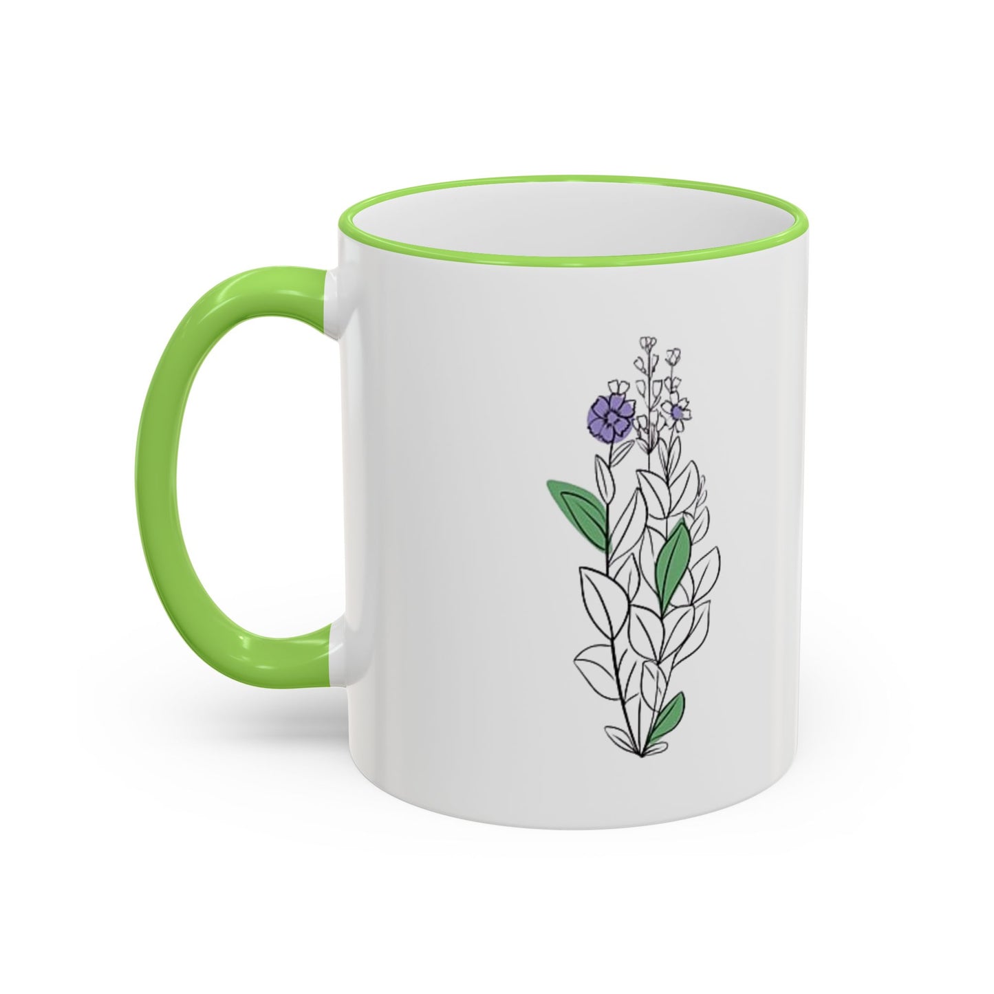 Accent Rim & Handle Mug (11oz, 15oz)