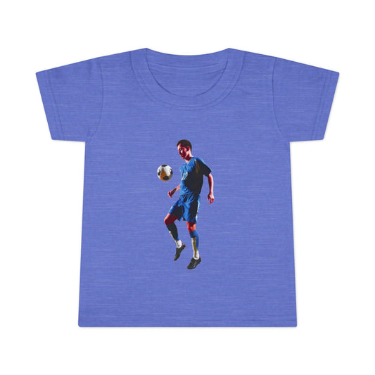 Toddler Soccer Player T-Shirt — Kids Football Juggle Tee