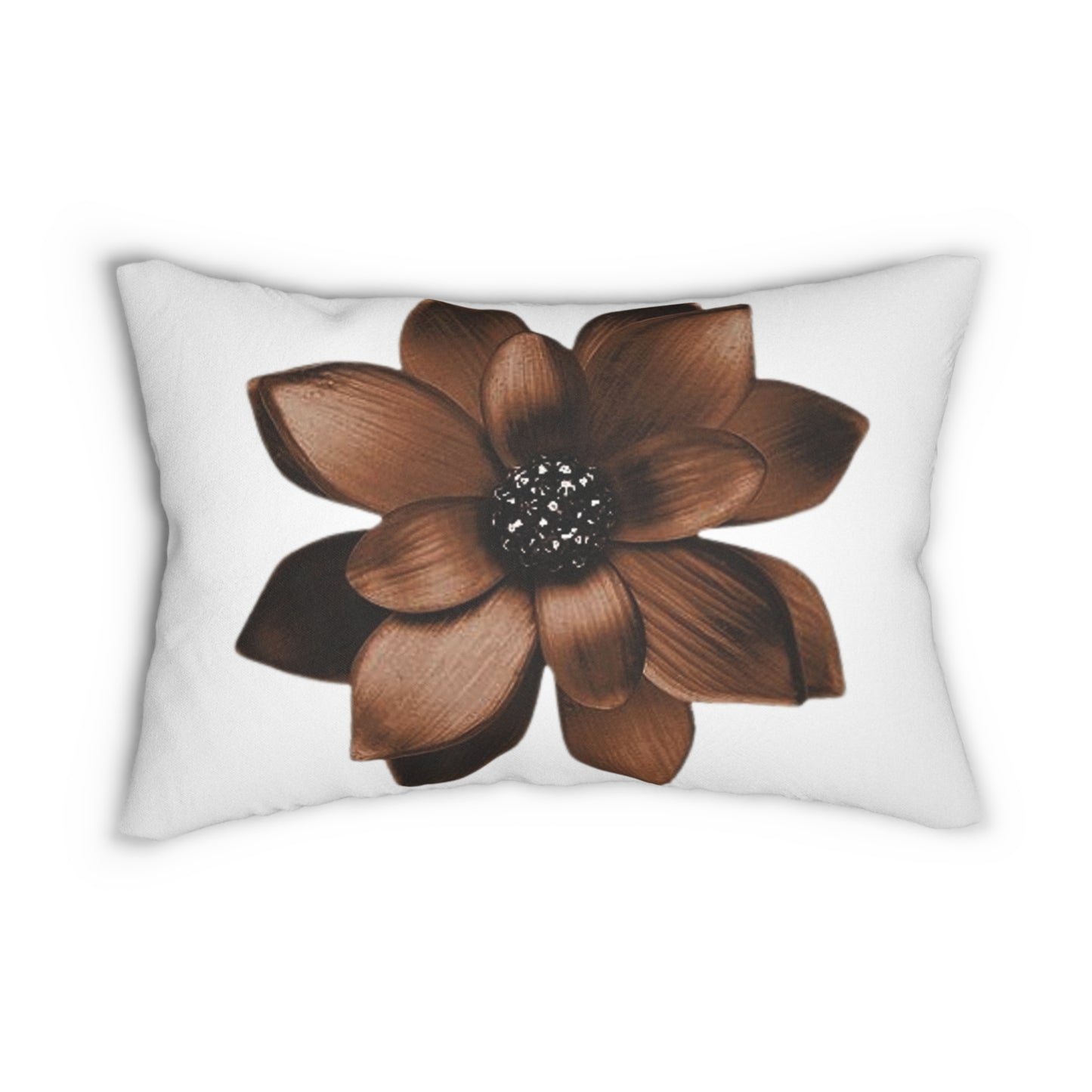 Spun Polyester Lumbar Pillow