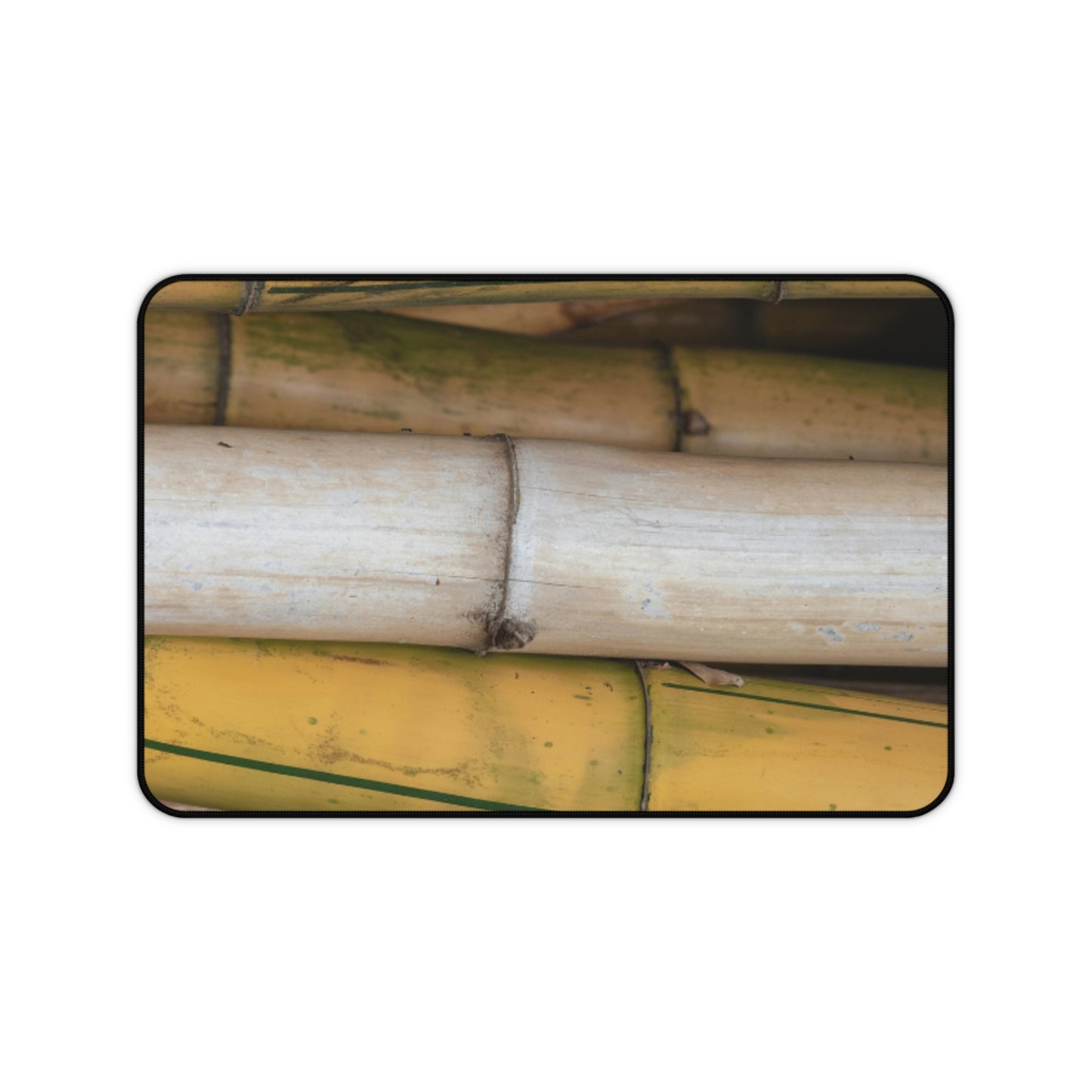 Bamboo Pattern Desk Mat — Tropical Natural Bamboo Mouse Pad