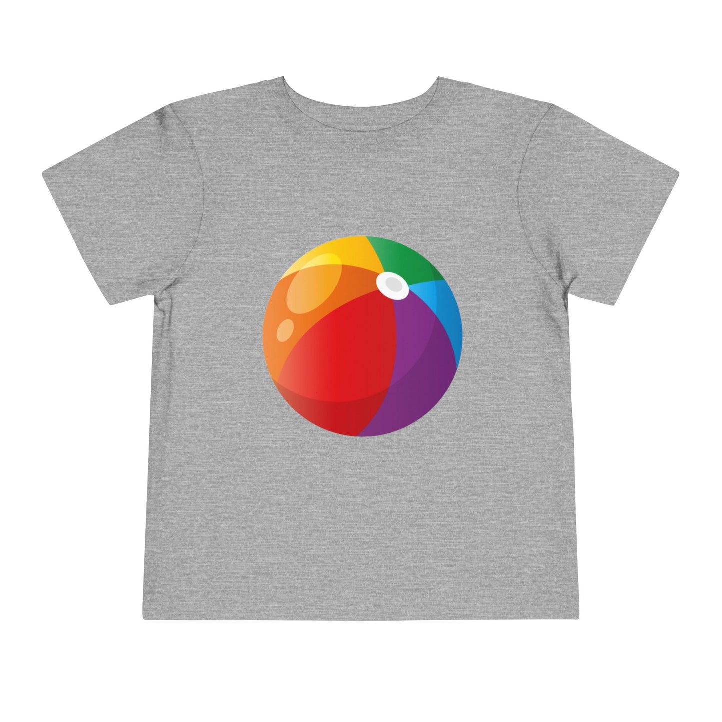 Beach Ball Toddler Tee — Colorful Summer Play Shirt